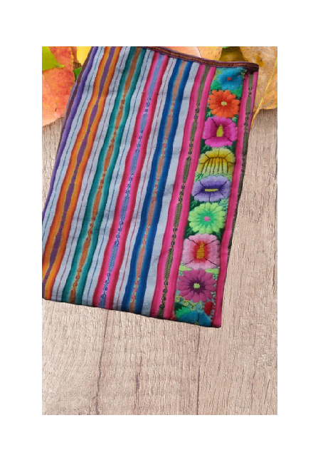 MANTA DE CARGA ANDINA BORDADA – MODELO ÑUSTA